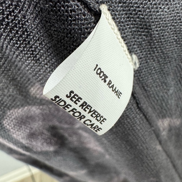 Viviana Uchitel ombré duster cardigan coverup hand dyed sheer sz2 /US M - $375 - Picture 6 of 9